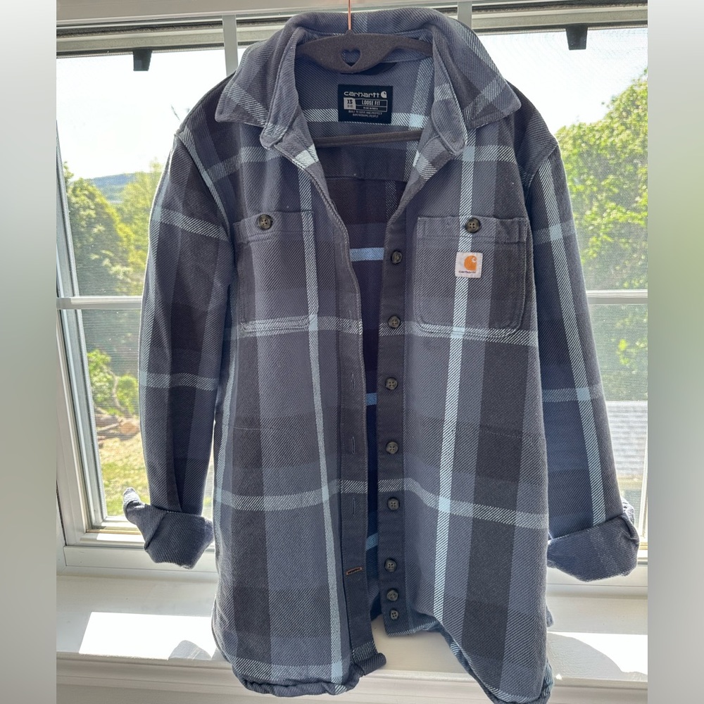 Carhartt baggy heavy button up